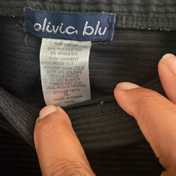 Olivia Blu black pencil skirt - Picture 4 of 5